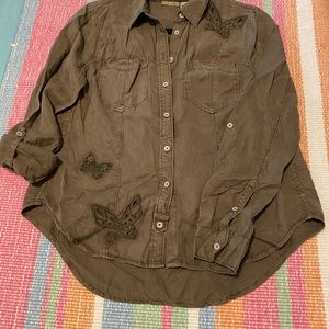 Holding Horses - By Anthropologie - Butterfly  Blouse